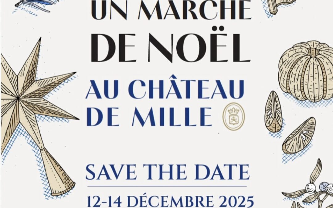 ✨Marché de Noël au coeur de la Provence, au Château de Mille